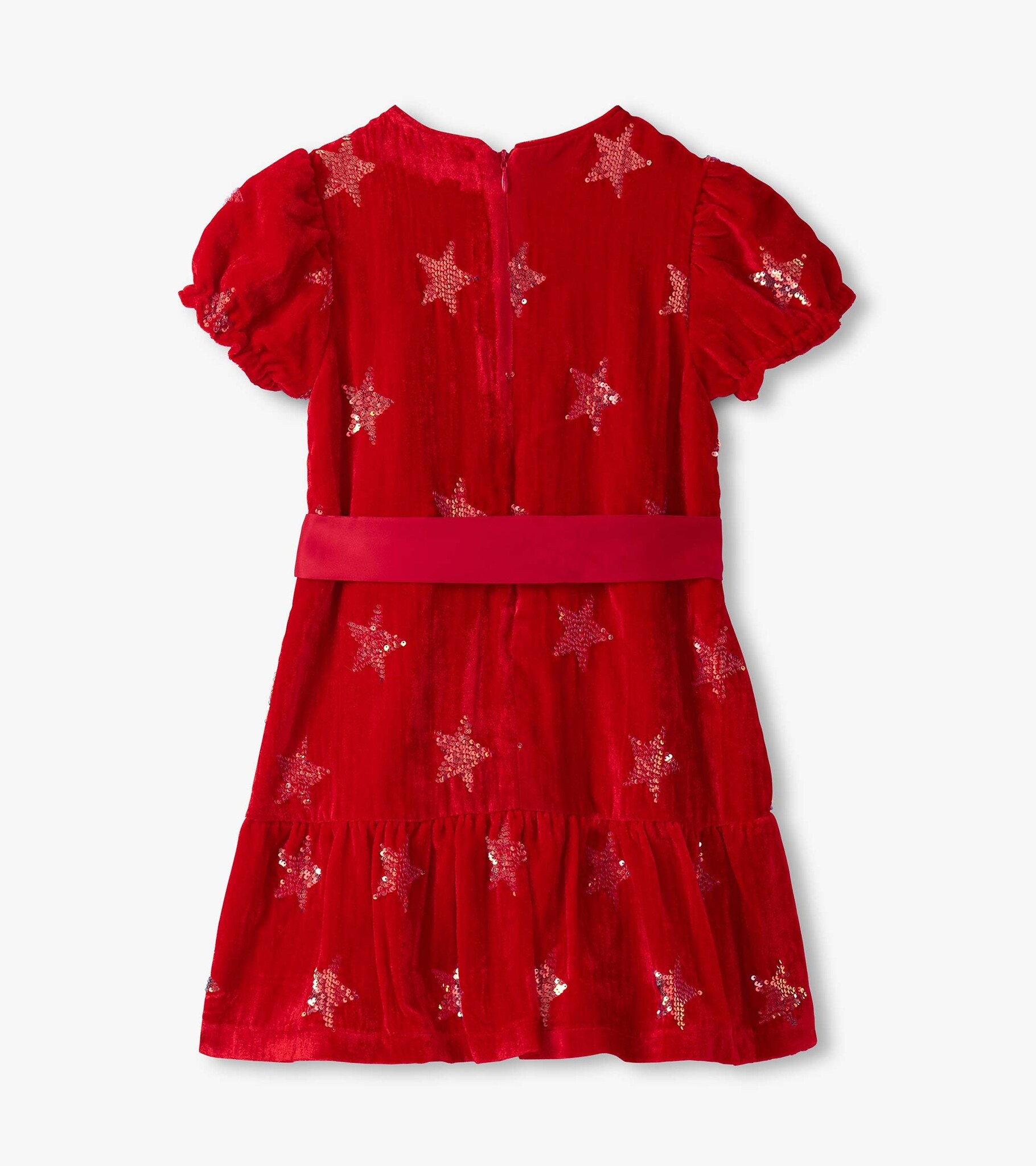 Hatley Hatley Star Sequins Velvet Dress