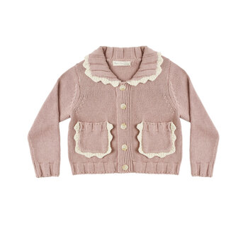 Rylee and Cru Rylee & Cru Collared Cardigan