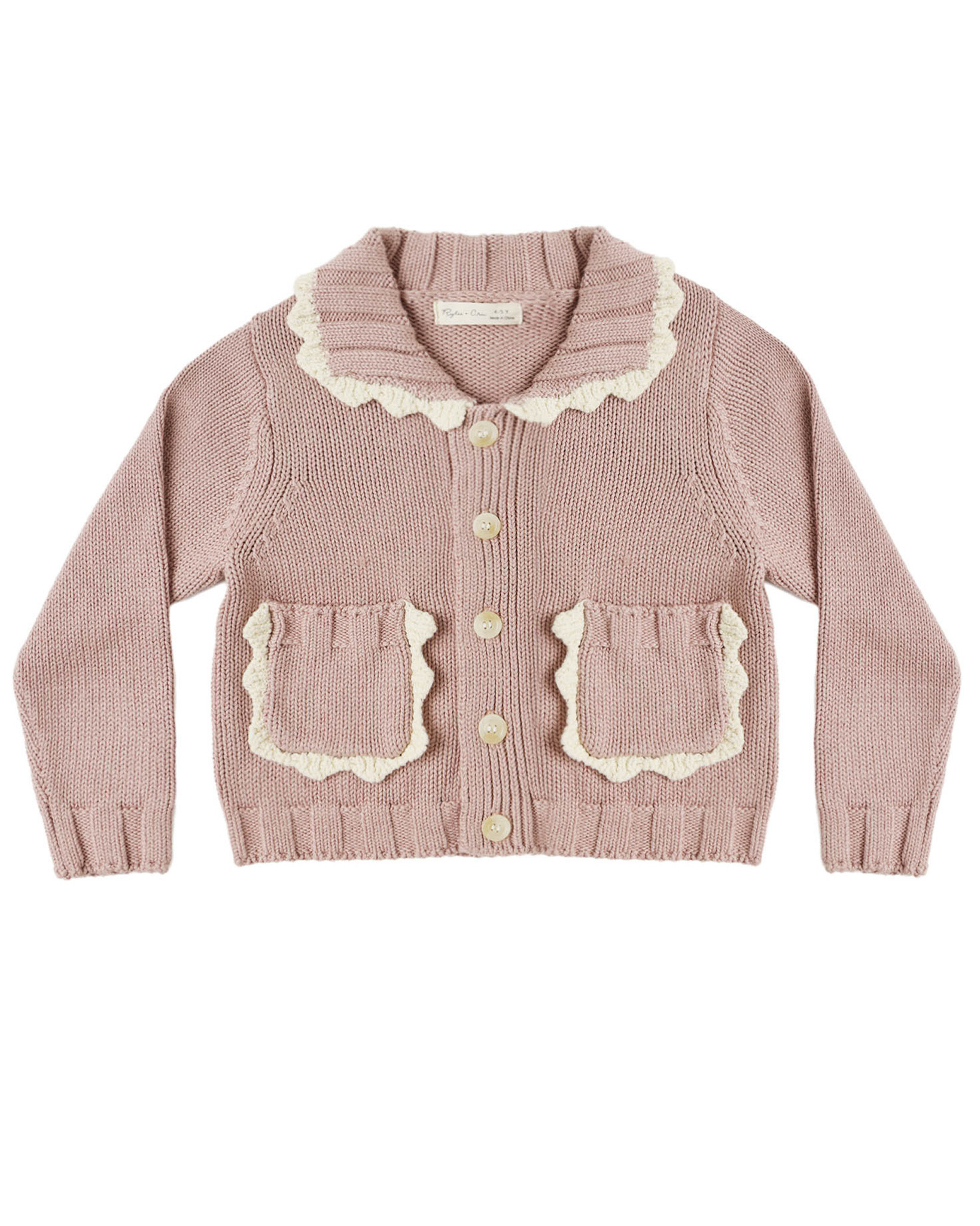 Rylee and Cru Rylee & Cru Collared Cardigan