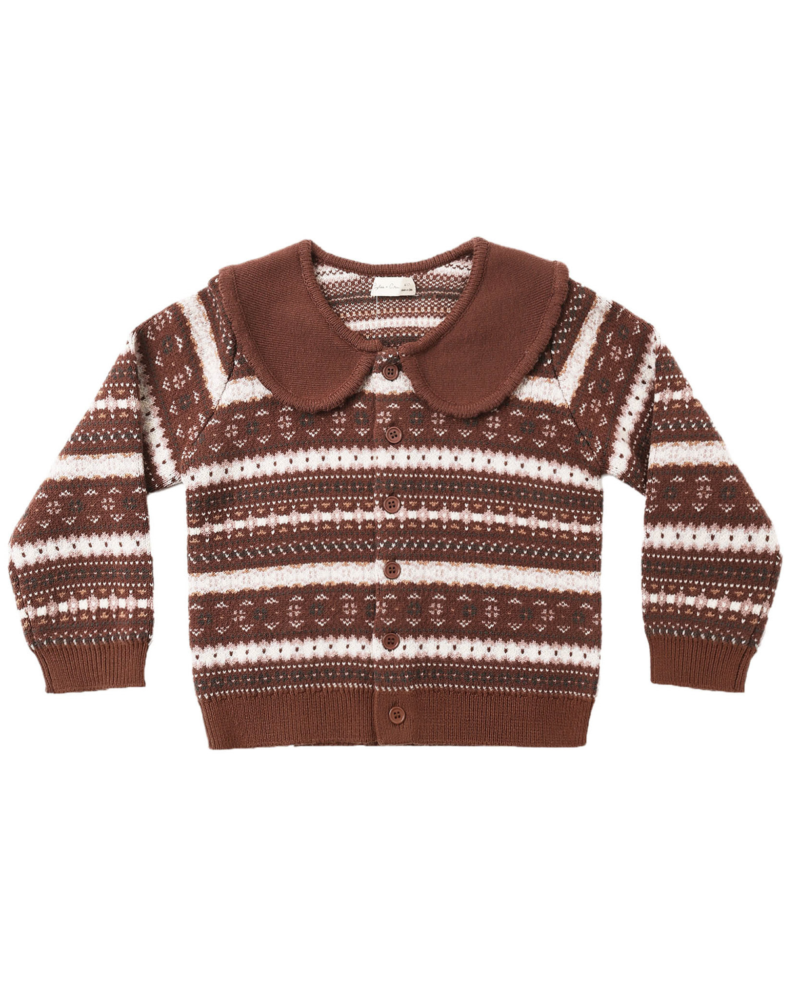 Rylee and Cru Rylee & Cru Fair Isle Cardigan
