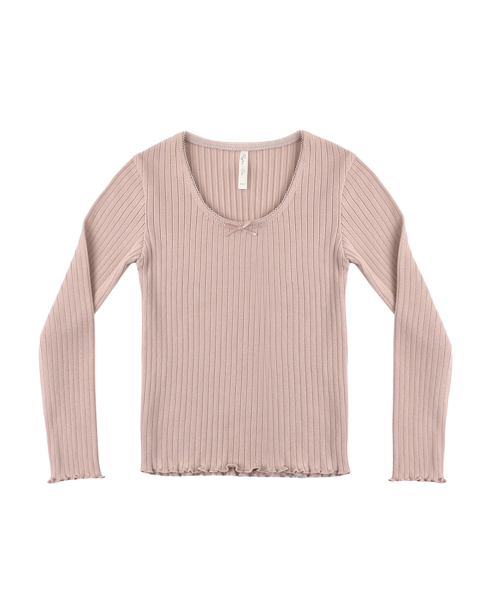 Rylee and Cru Rylee & Cru Ribbed Long Sleeve
