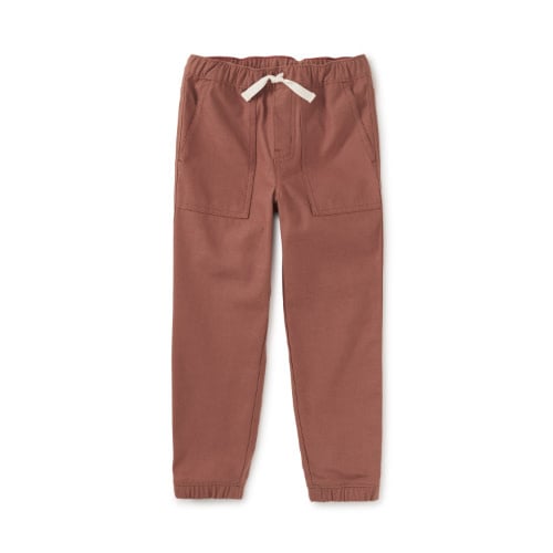 Tea Collection Tea Game On Reverse Twill Joggers