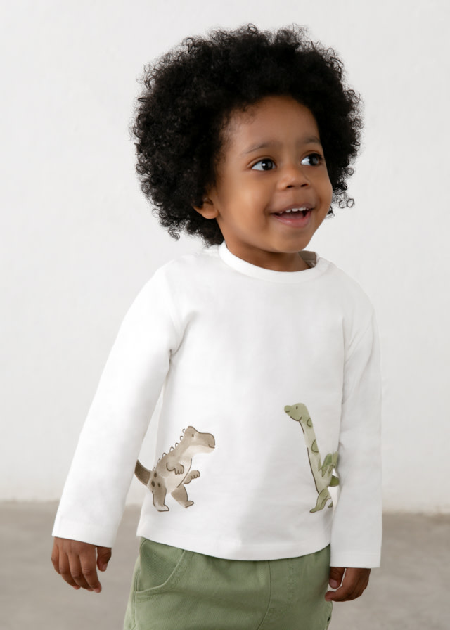 Mayoral Mayoral Baby Dino Long Sleeve Tee