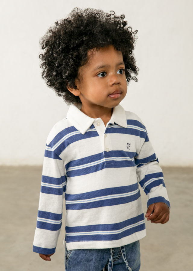 Mayoral Mayoral Striped Polo