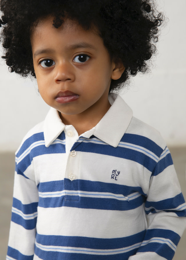 Mayoral Mayoral Striped Polo