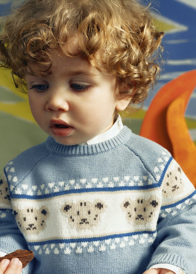 Mayoral Mayoral Jacquard Sweater
