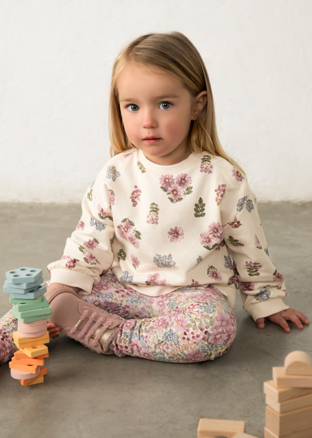 Mayoral Mayoral Floral Sweatshirt