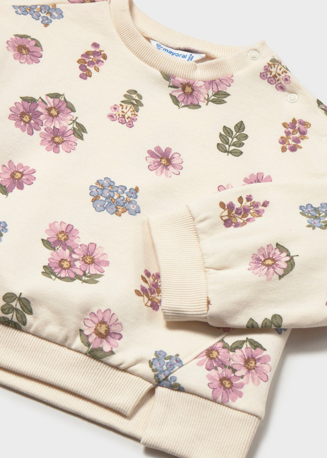 Mayoral Mayoral Floral Sweatshirt