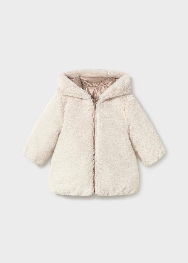 Mayoral Mayoral Reversible Faux Fur Jacket
