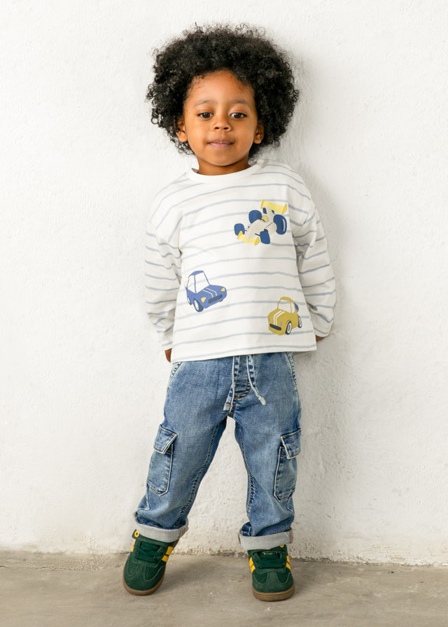 Mayoral Mayoral Denim Cargo Pant