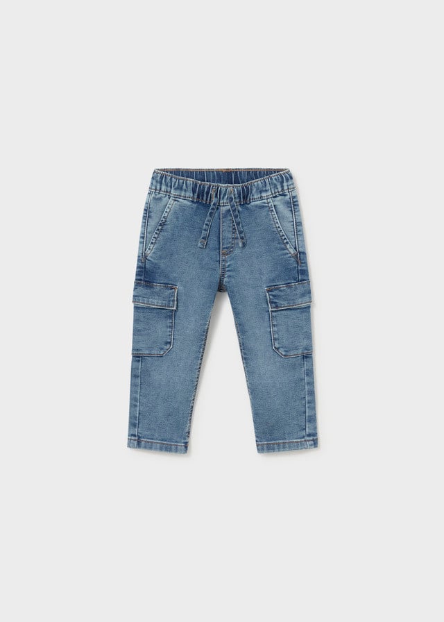 Mayoral Mayoral Denim Cargo Pant