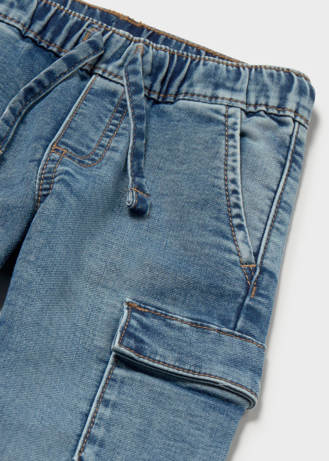 Mayoral Mayoral Denim Cargo Pant