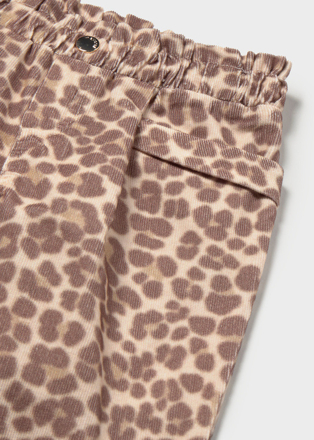 Mayoral Mayoral Cheetah Print Pant