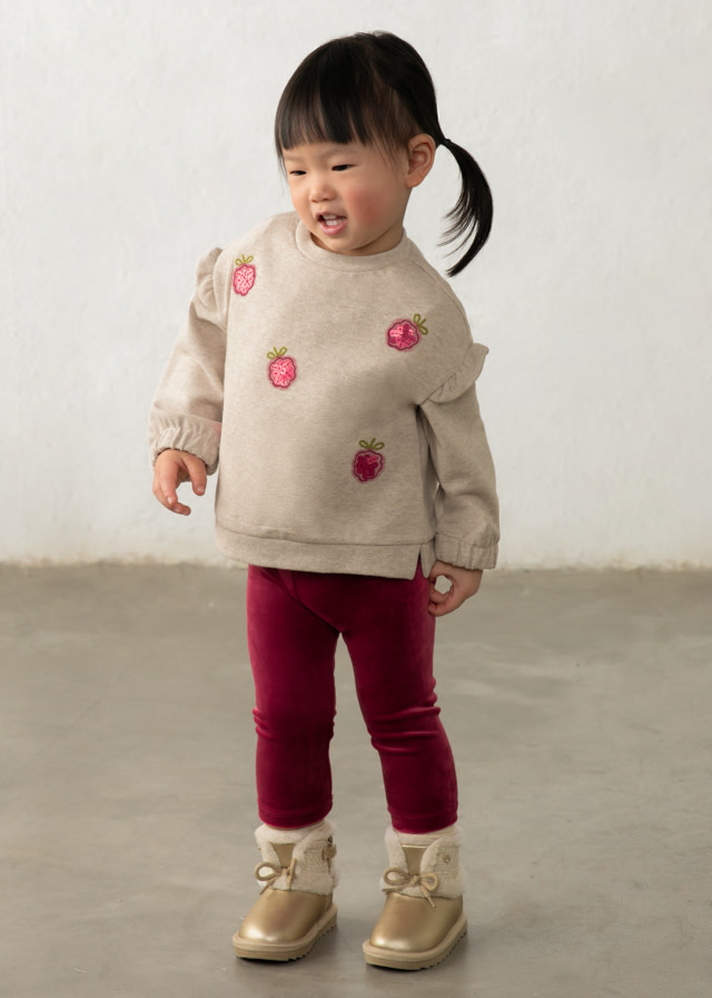 Mayoral Mayoral Velvet Leggings Set