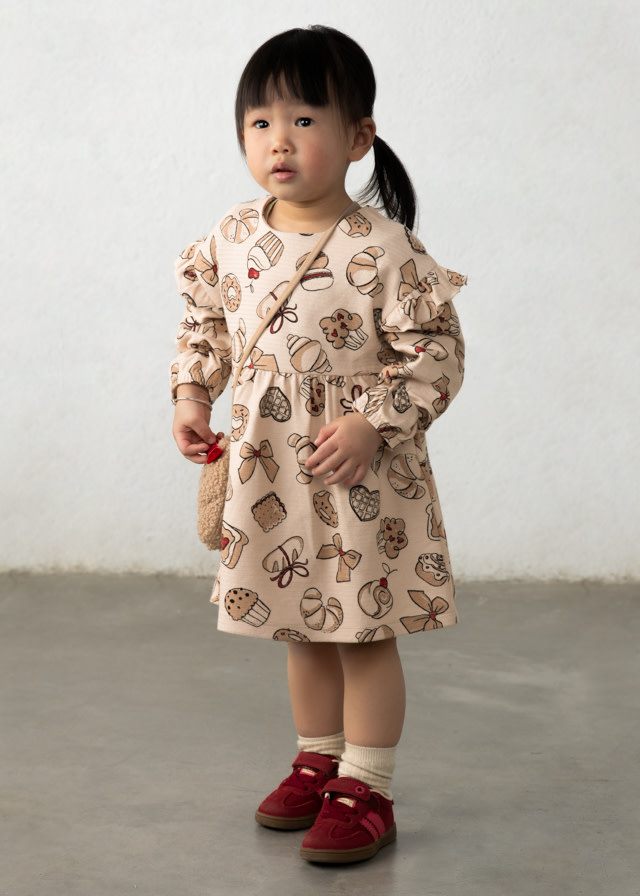 Mayoral Mayoral Pastry Dress w/ Bag