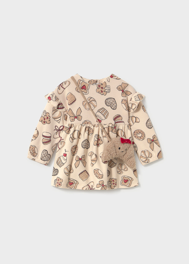 Mayoral Mayoral Pastry Dress w/ Bag