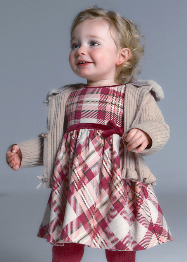 Mayoral Mayoral Plaid Dress