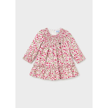Mayoral Mayoral Floral Velvet Dress