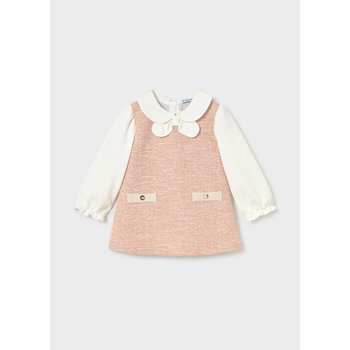 Mayoral Mayoral Tweed Collared Dress
