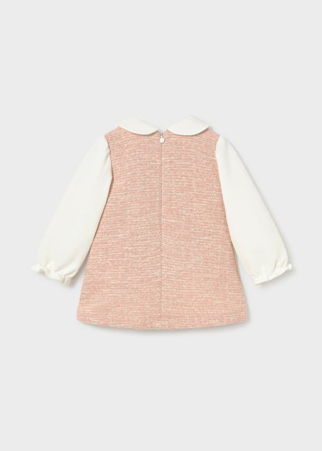 Mayoral Mayoral Tweed Collared Dress