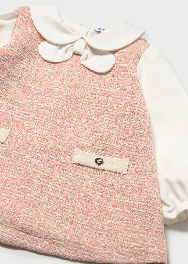 Mayoral Mayoral Tweed Collared Dress