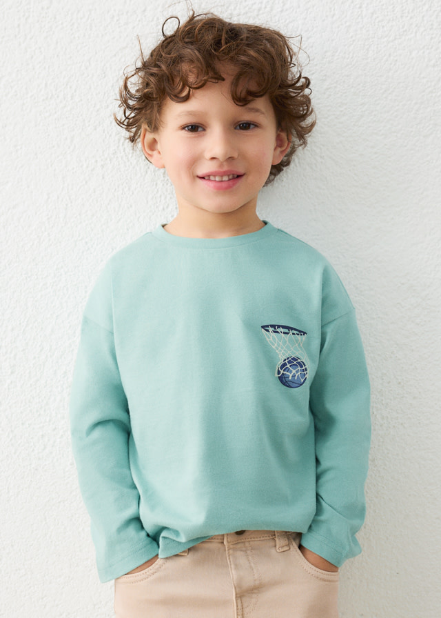 Mayoral Mayoral Basketball Long Sleeve Tee
