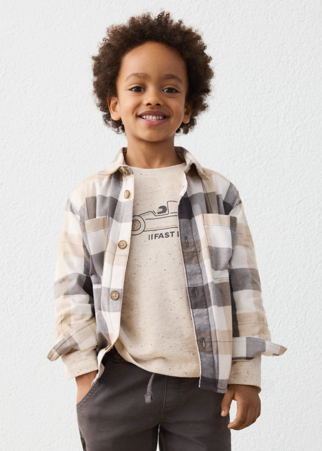 Mayoral Mayoral Checkered Overshirt