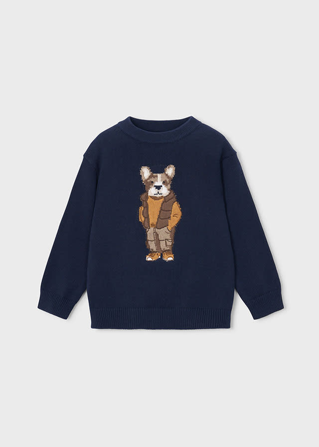Mayoral Mayoral Bulldog Sweater