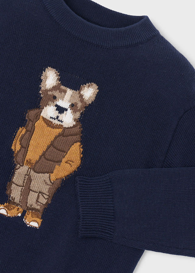 Mayoral Mayoral Bulldog Sweater