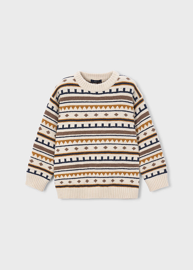 Mayoral Mayoral Jacquard Sweater