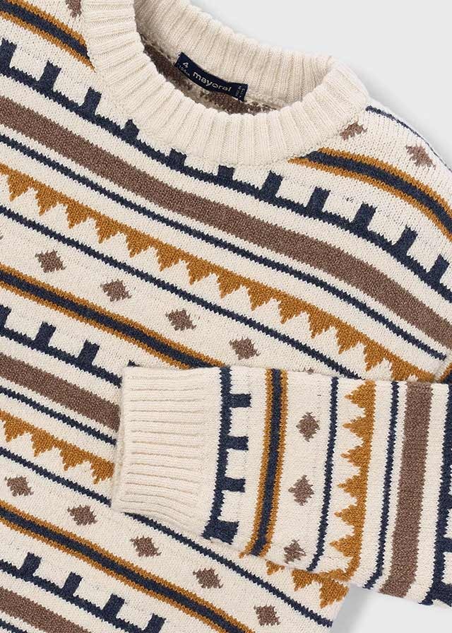 Mayoral Mayoral Jacquard Sweater