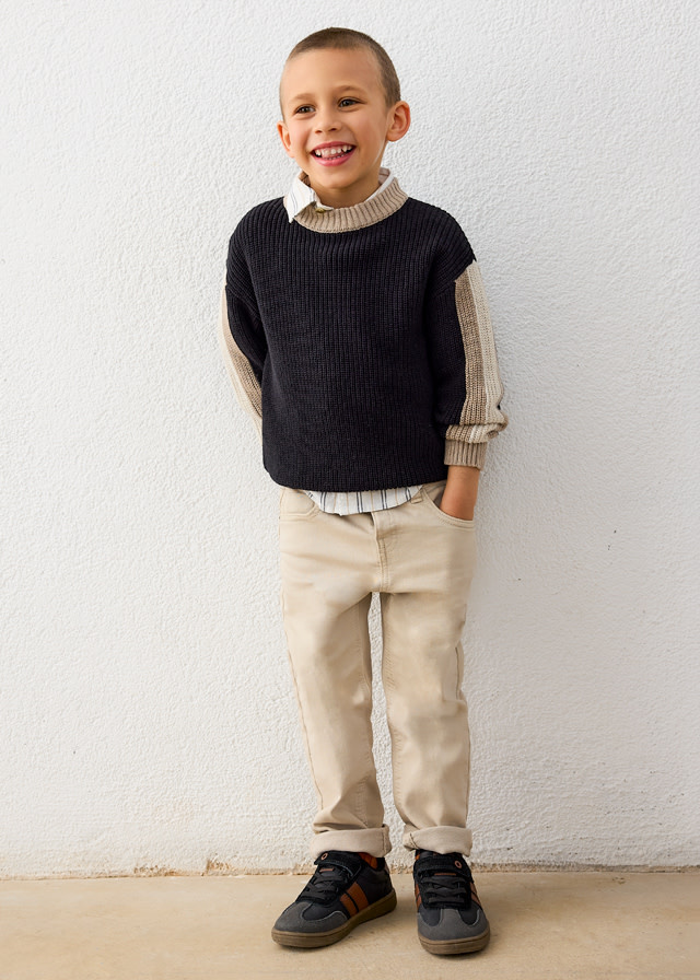 Mayoral Mayoral Contrast Sweater