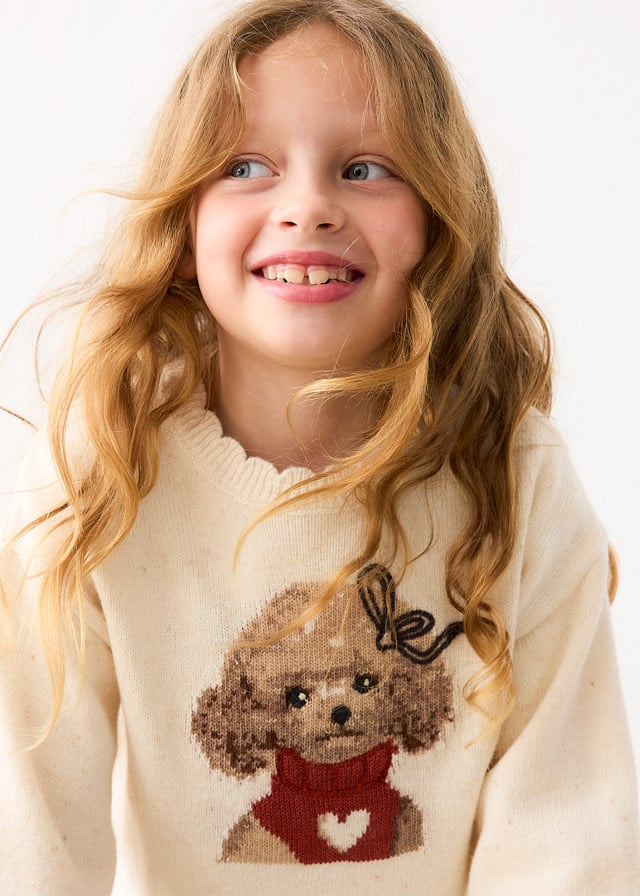 Mayoral Mayoral Cute Printed Sweater