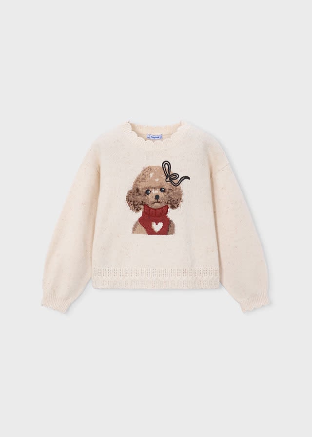 Mayoral Mayoral Cute Printed Sweater