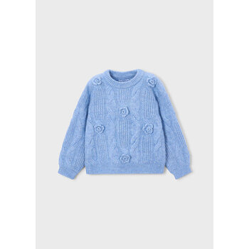 Mayoral Mayoral Flower Sweater