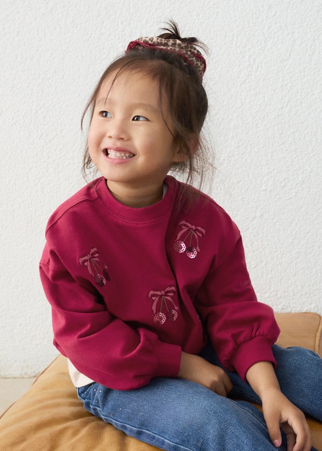 Mayoral Mayoral Cherry Sweatshirt