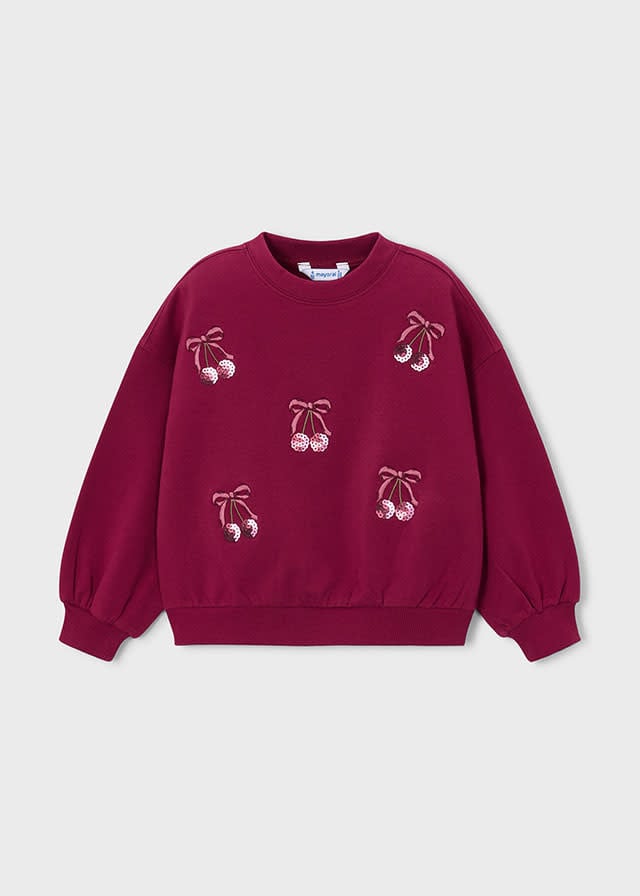 Mayoral Mayoral Cherry Sweatshirt