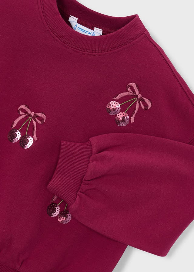 Mayoral Mayoral Cherry Sweatshirt