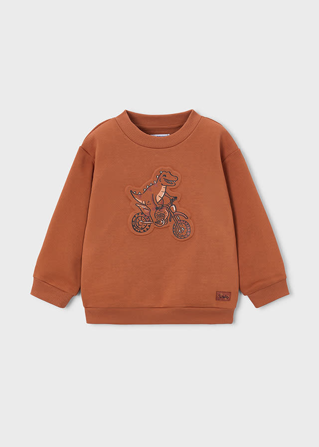 Mayoral Mayoral Motorcycle Dino Sweatshirt