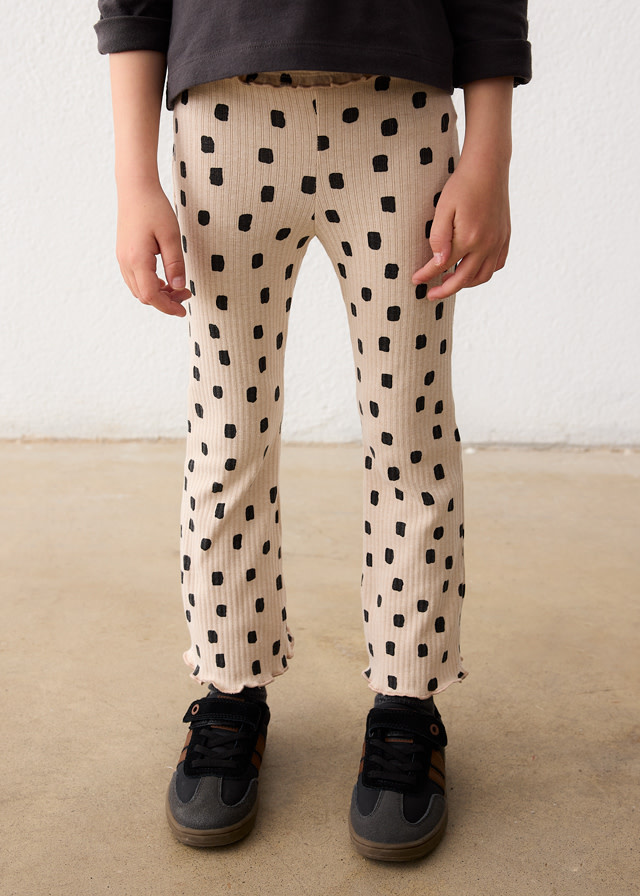 Mayoral Mayoral Rib Knit Flare Leggings