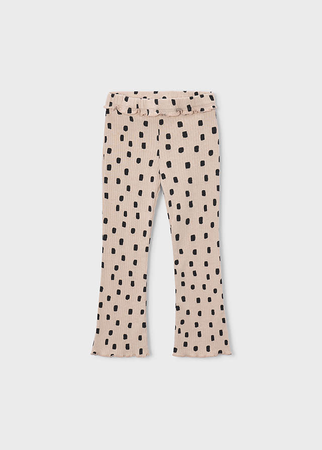 Mayoral Mayoral Rib Knit Flare Leggings