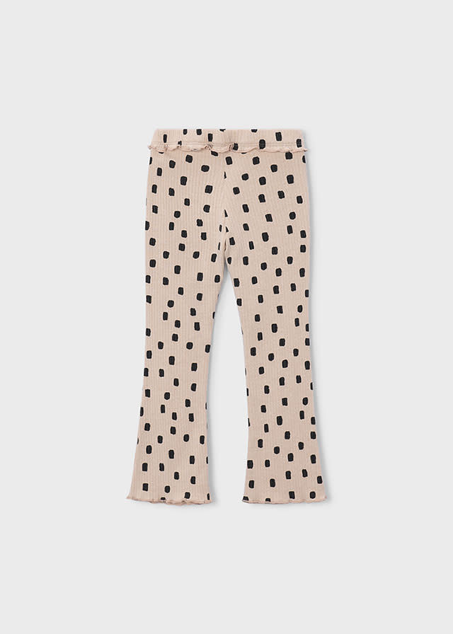 Mayoral Mayoral Rib Knit Flare Leggings