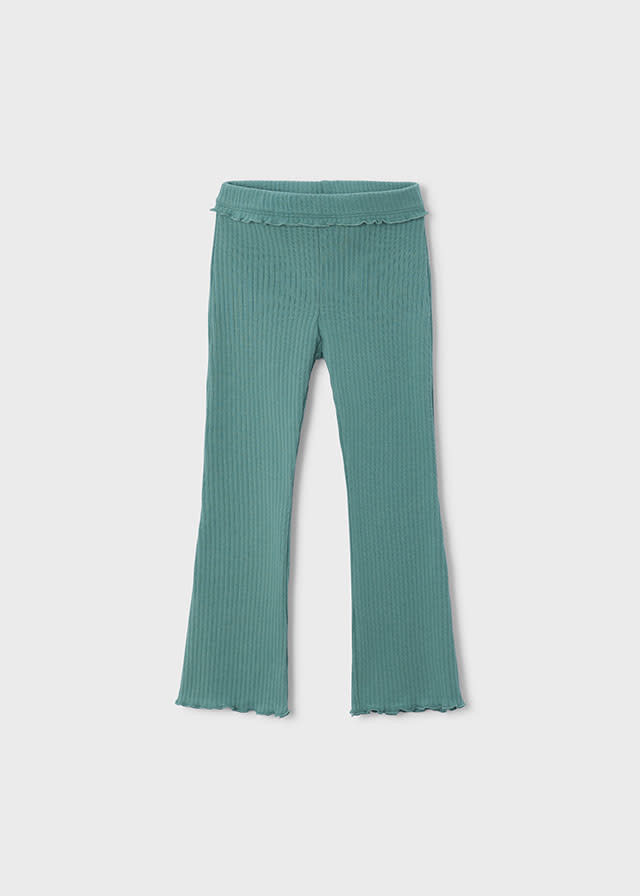 Mayoral Mayoral Rib Knit Flare Leggings