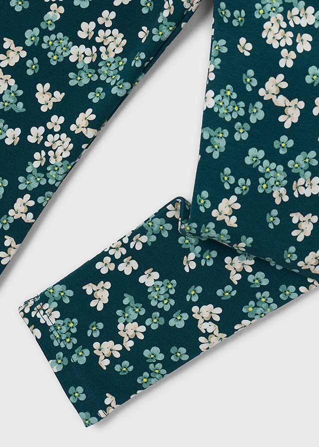 Mayoral Mayoral Floral Fleece Leggings