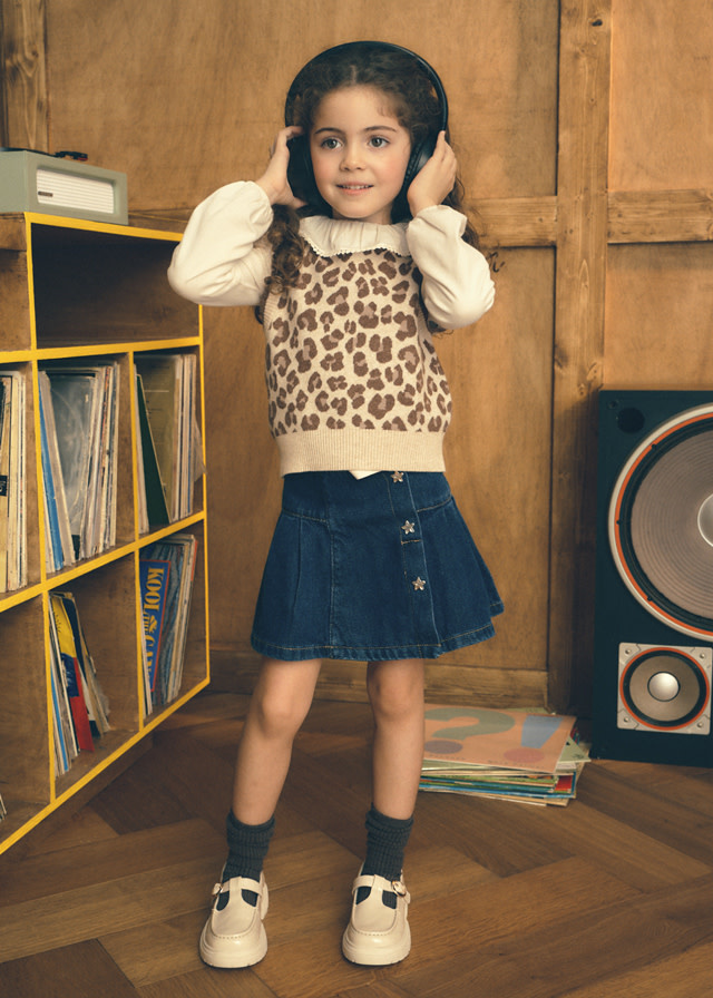 Mayoral Mayoral Denim Skirt