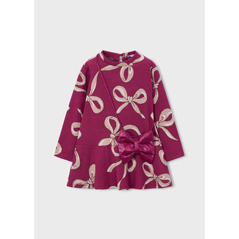 Mayoral Mayoral Bow Dress w/Bag