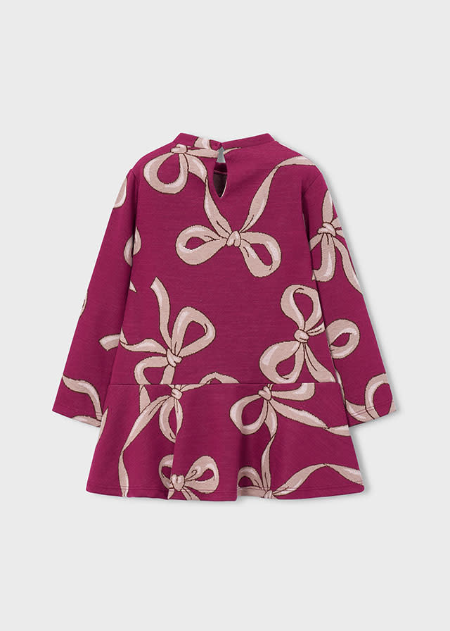 Mayoral Mayoral Bow Dress w/Bag