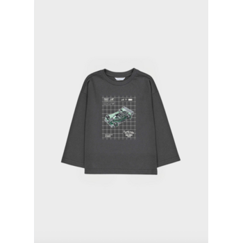 Mayoral Mayoral Glow in the Dark Car Long Sleeve Tee