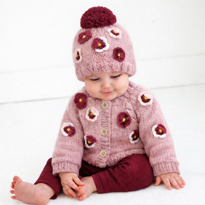 Huggalugs Huggalugs Pansy Cardigan
