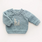 Huggalugs Huggalugs Hi. Surf Blue Crew Neck Sweater